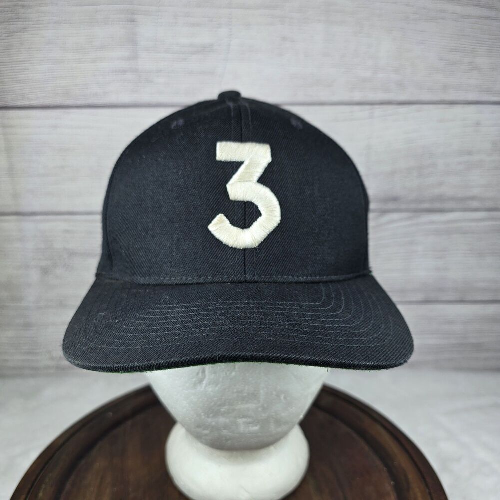 Chance The Rapper 3 Y2K Embroidered Hat Men Black Yupoong Snapback Cap Hip-Hop